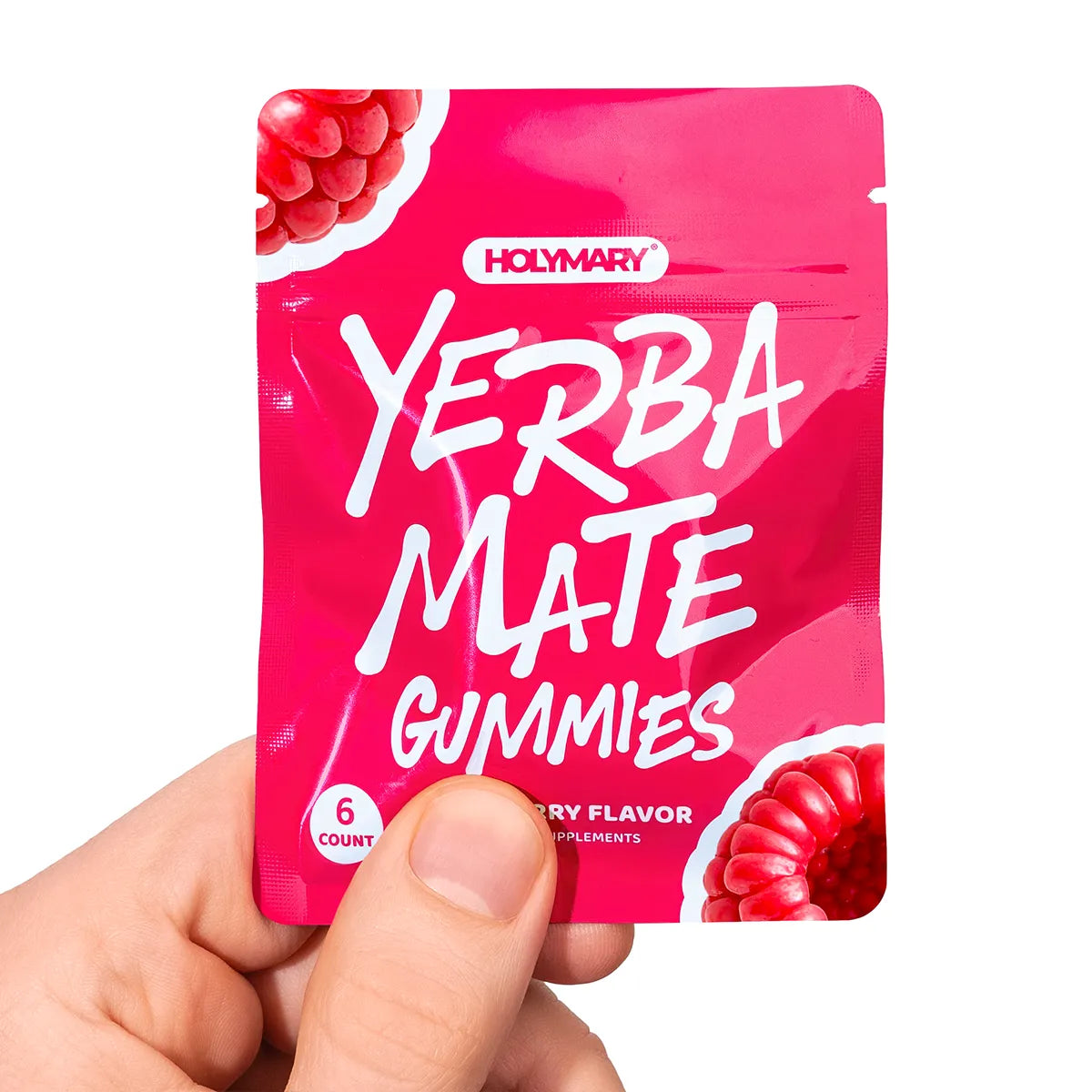 Yerba Mate Gummies - Variety Mix - 6 Small Packs of 6 (36 total)