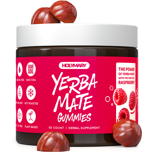 Yerba Mate Gummies - With the taste of Raspberry