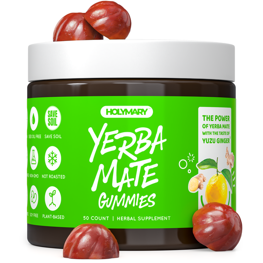 Yerba Mate Gummies - With the taste of Yuzu & Ginger