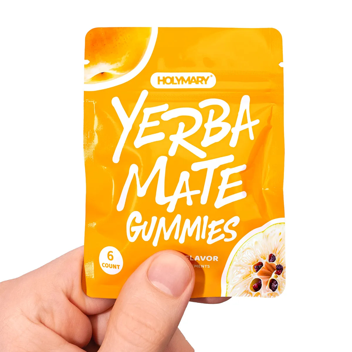 Yerba Mate Gummies - Variety Mix - 6 Small Packs of 6 (36 total)